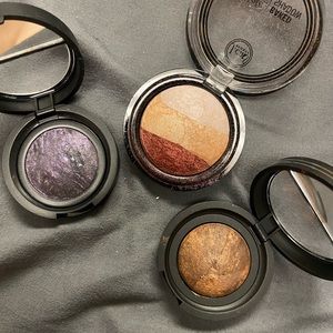 BOGO FREE; Lot of three baked eyeshadows